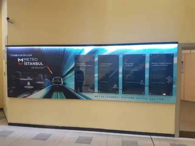 Işıklı Pleksi Tabela