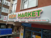 Pleksi kutu harf tabela