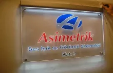 Işıklı Gravür Oyma Pleksi Tabela